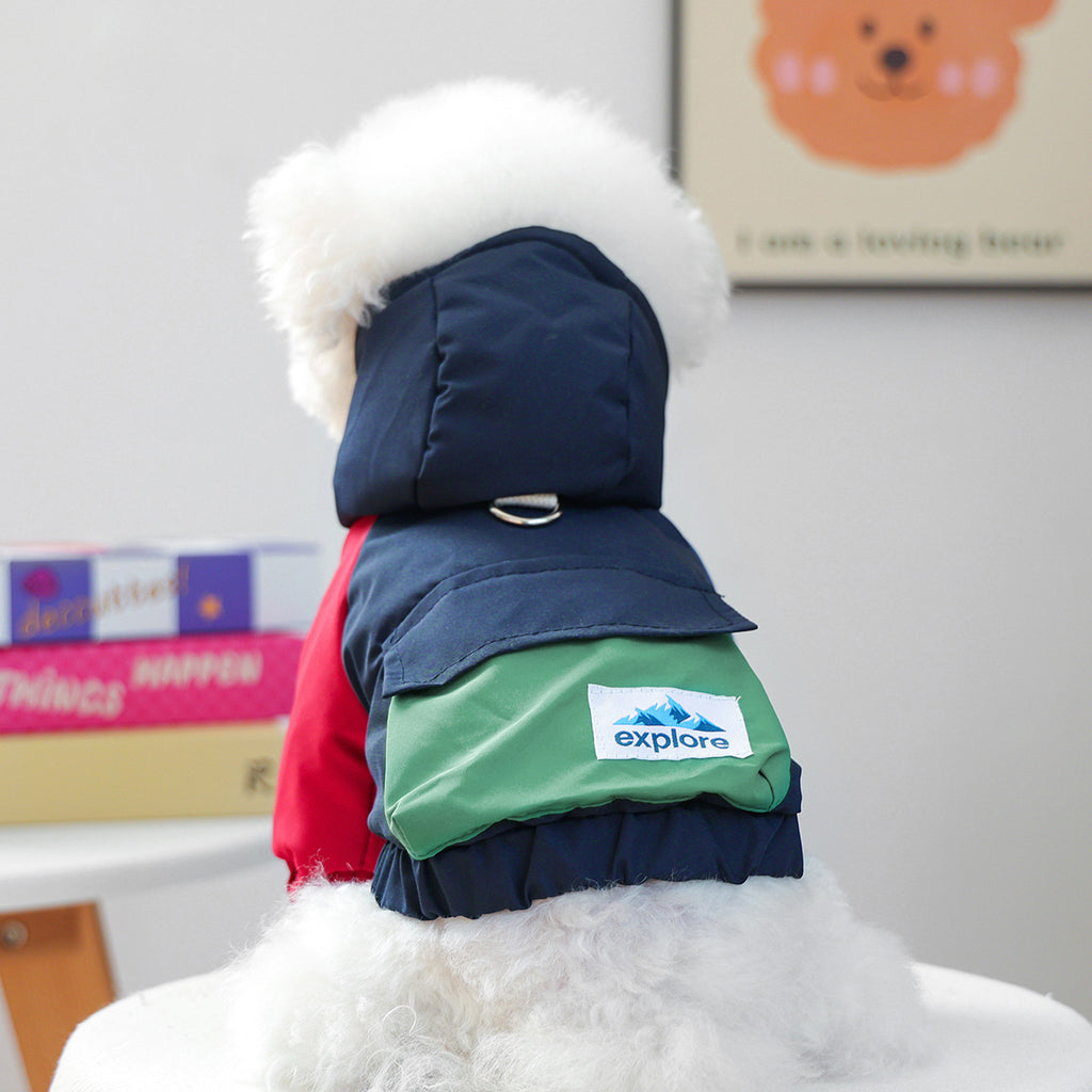 The Pet Edit | Bark Explorer Heavy-Duty Fleece-Lined Winter Parka (XS-XL)