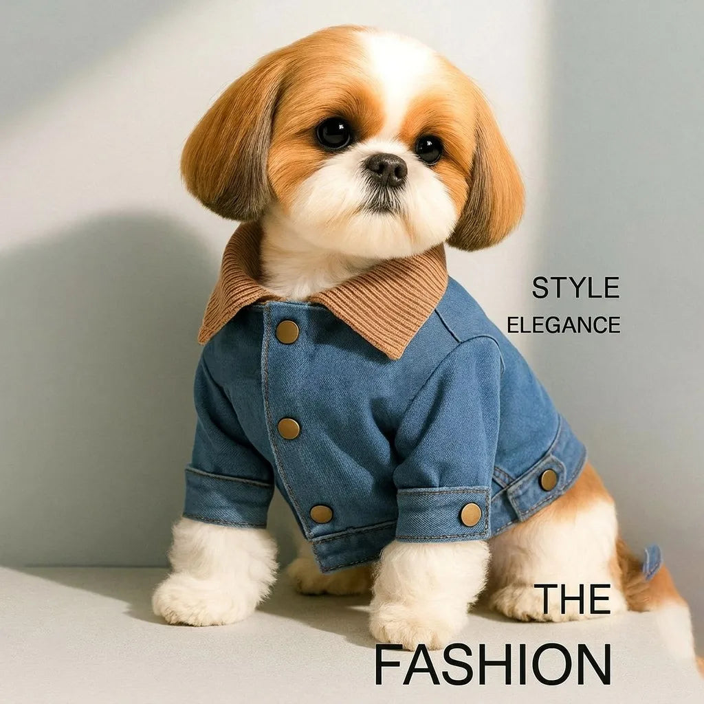 Parisian Chic Fleece-Lined Denim Official View