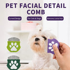 Pawmuse metal flea comb for pets – durable fine-tooth grooming comb for dogs and cats