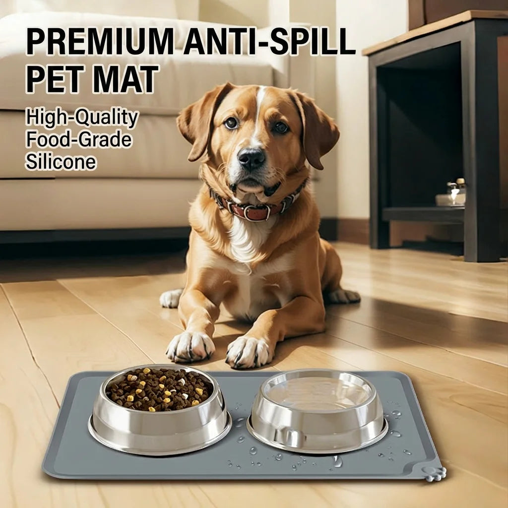 Premium Anti-Spill Pet Mat Cover