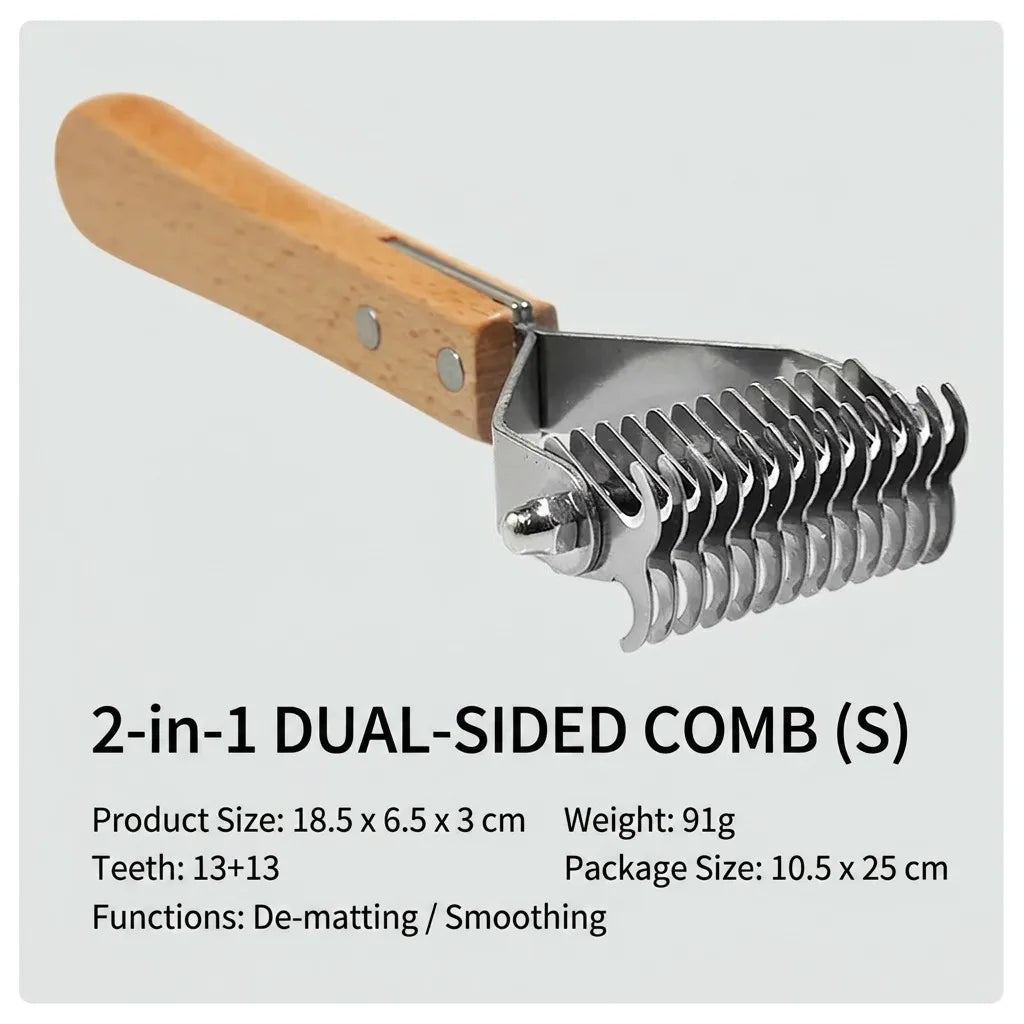 Small (Home Use) 2-in-1 Detangling Specification Guide