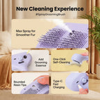 3-in-1 Pet Electric Nano-Mist Grooming Brush - Anti-Static Massage Comb