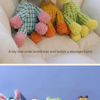 Pawmuse rope knot squeaky safari toys lineup - a toy that ends loneliness and builds a stronger bond