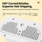 140 Degree Curved Bristles