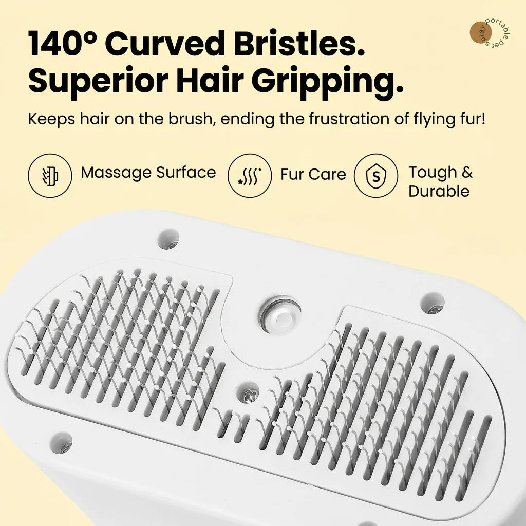 140 Degree Curved Bristles