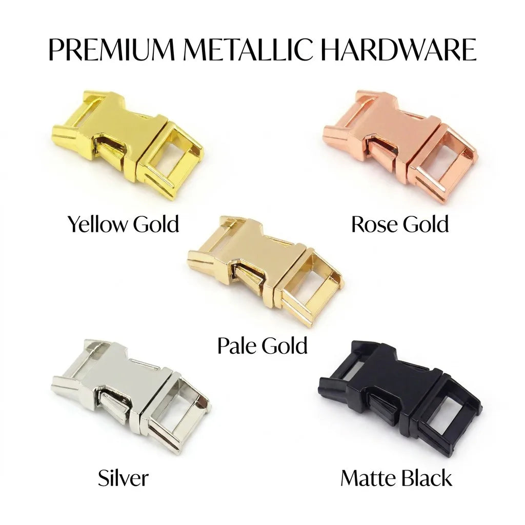 Premium Metallic Hardware Selection