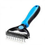 Professional 2-in-1 Pet De-matting & De-shedding Comb