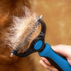 Professional 2-in-1 Pet De-matting & De-shedding Comb - Image 2