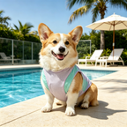 Aesthetic Ice Silk Cooling Sport Vest & Onesie - UV Protection Summer Pet Apparel (XS-8XL)