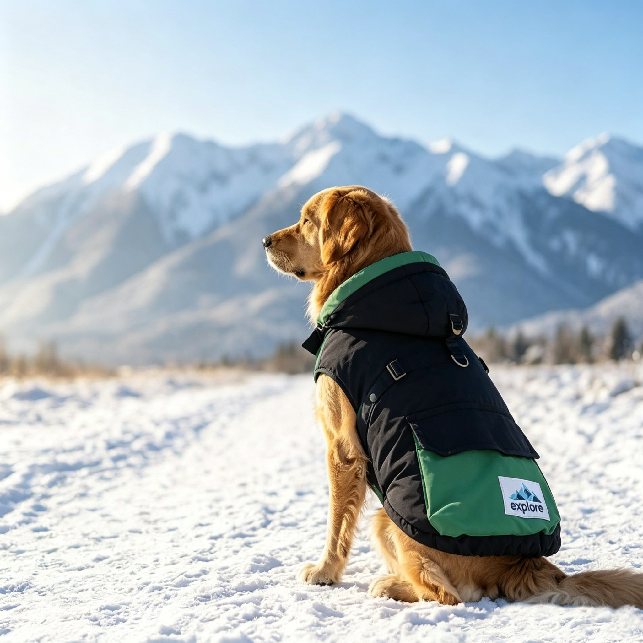 The Pet Edit | Bark Explorer Heavy-Duty Fleece-Lined Winter Parka (XS-XL)