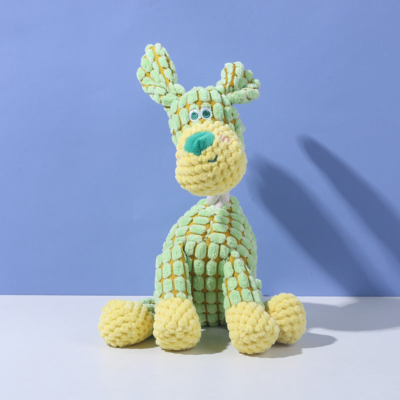 The Pet Edit | Playful Rope-Knot Squeaky Safari Collection